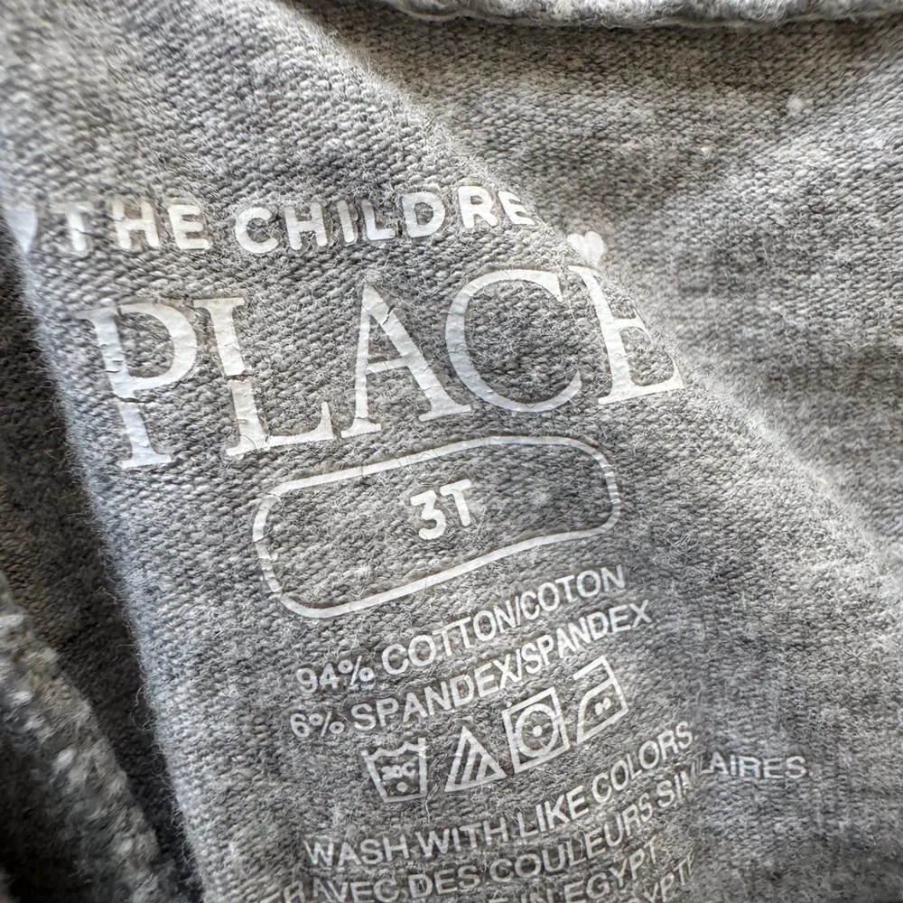 The Children's Place 3T Girls Gray Stretch Leggings Pants